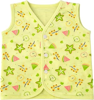 Logassa Fashion Baby Boys Sleeveless Jhabla, Hosiery Cotton Front Open Jabla Bandi, Soft & Breathable Newborn Baby Price In India