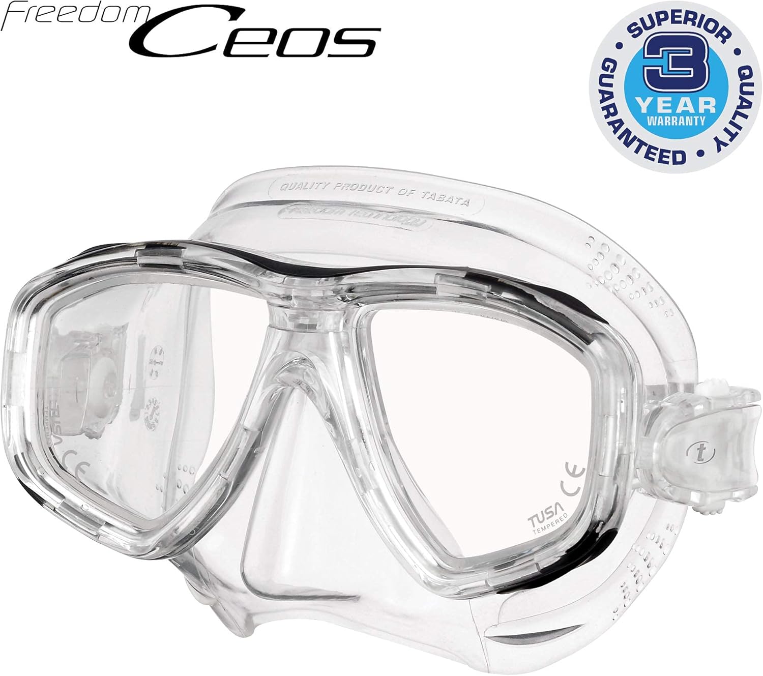 TUSA M-212 Freedom Ceos Scuba Diving Mask - Image 2