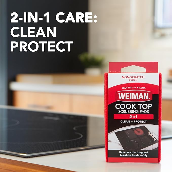 Limpiador y Pulidor para Cocina de Vidrio y Cerámica Weiman 10 oz miniatura 3