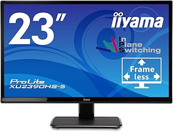 【中古】iiyama 23インチ フルHD モニター 2台セット ディスプレイ Amazon.co.jp: iiyama モニター ディスプレイ 23インチ フルHD