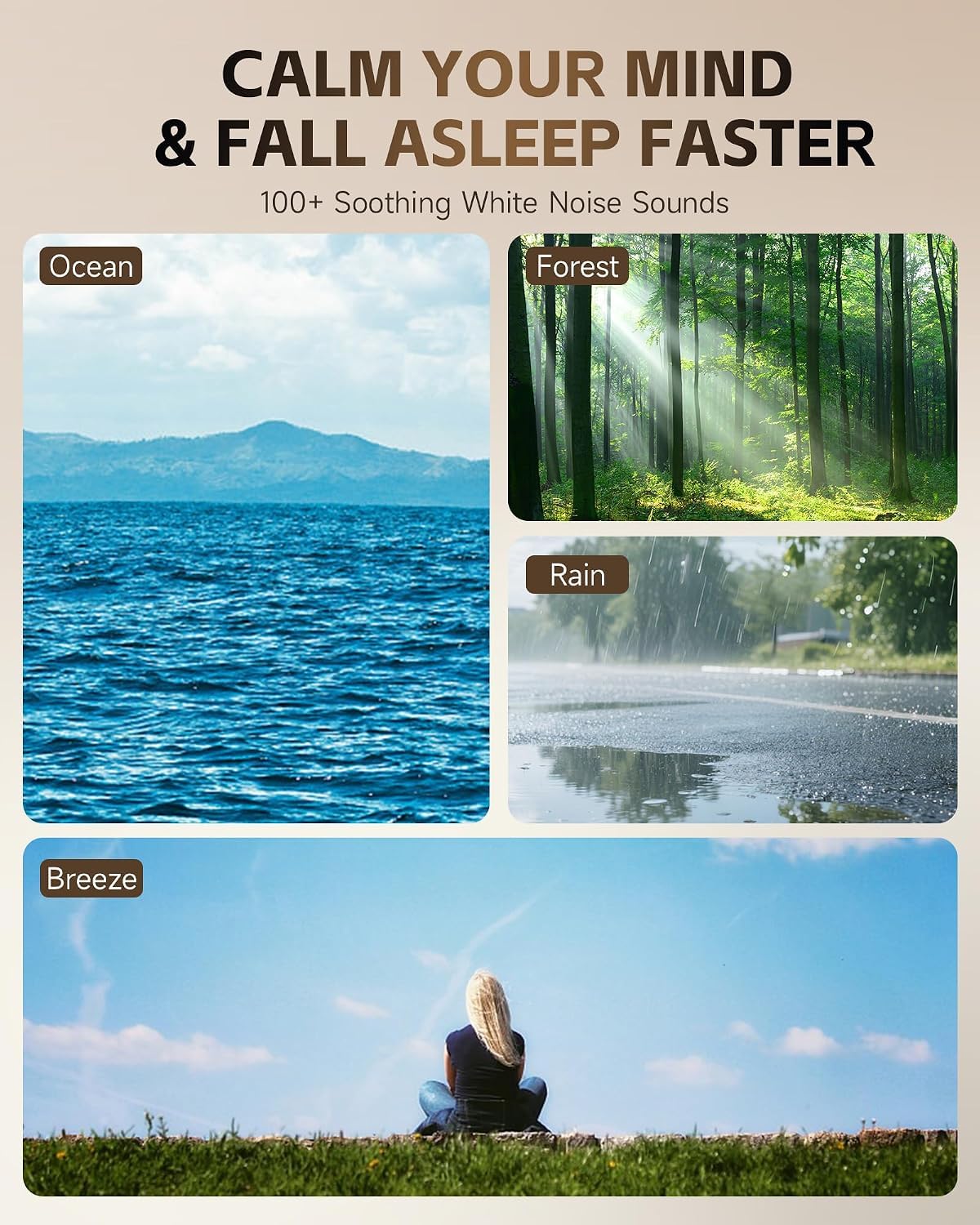 Auriculares para dormir de lado, auriculares para dormir de lado, mini