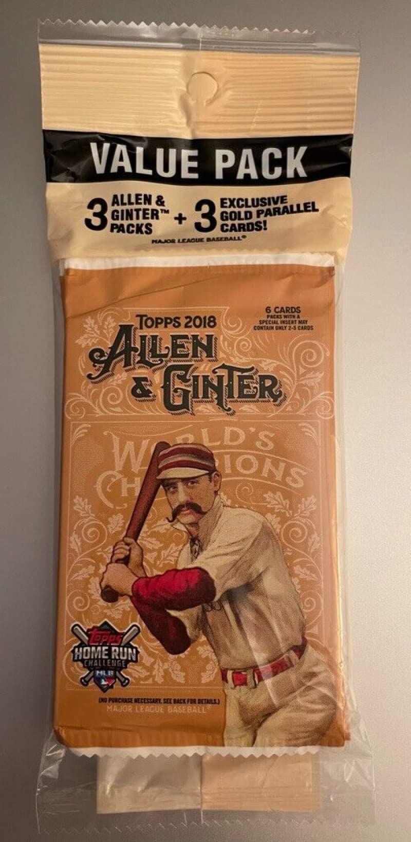 2018 Topps Allen and Ginter Baseball Value Pack (3 Packs 3 Gold Minis) Possible Shohei Ohtani and Cryptocurrency Rookie Cards?