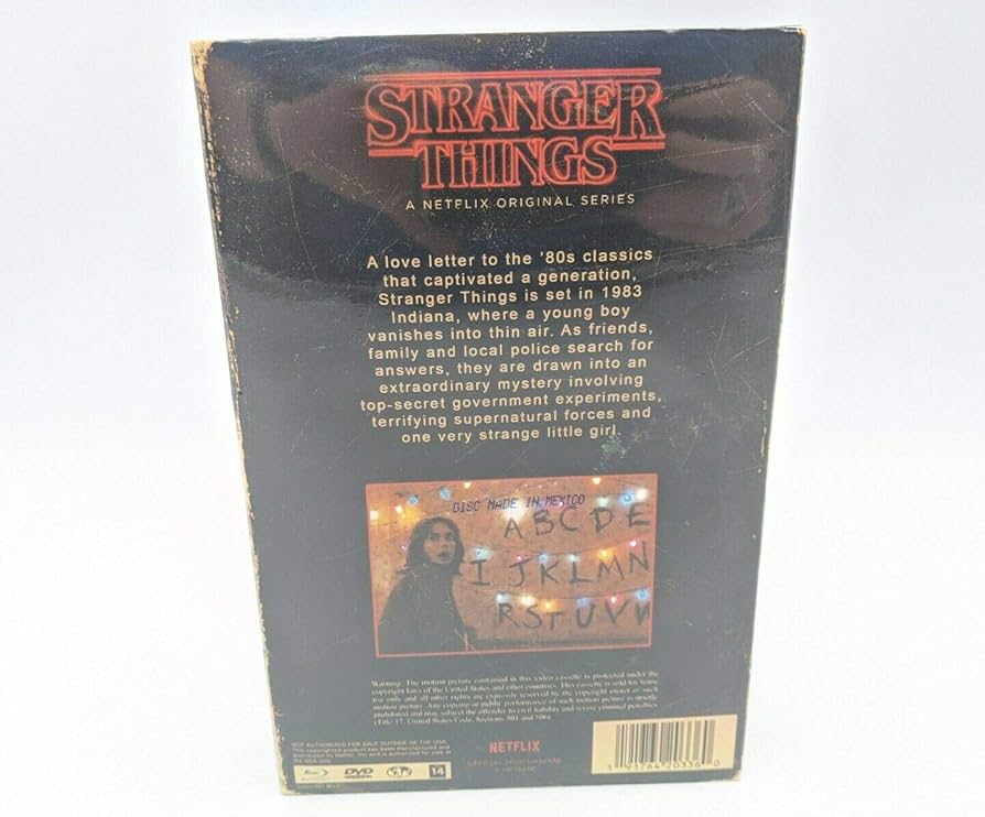 Amazon.co.jp | Stranger Things Season 1 4-disc DVD / Blu-Ray