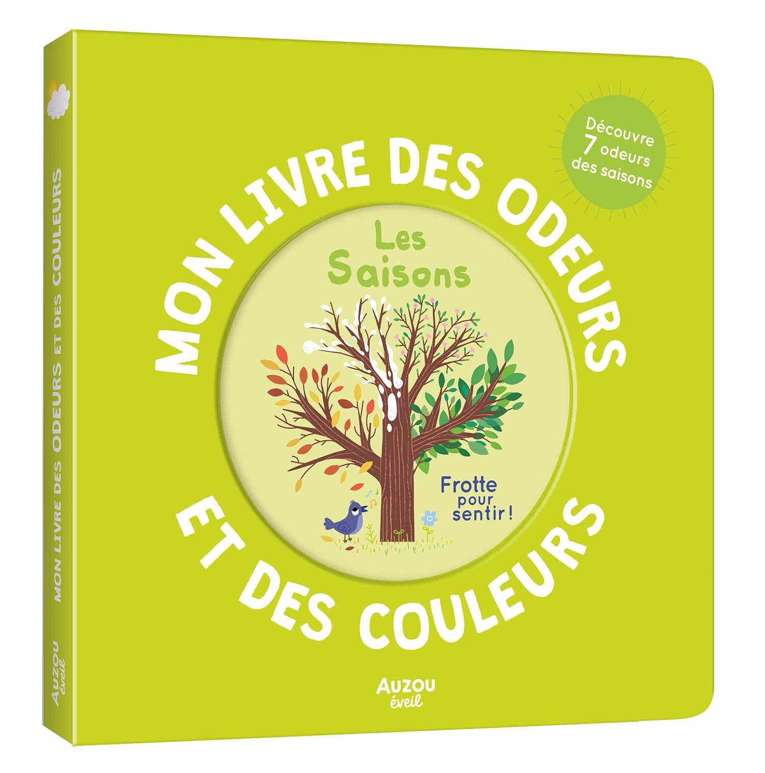 MON LIVRE DES ODEURS ET DES COULEURS - LES SAISONS: Découvre 7 odeurs des saisons