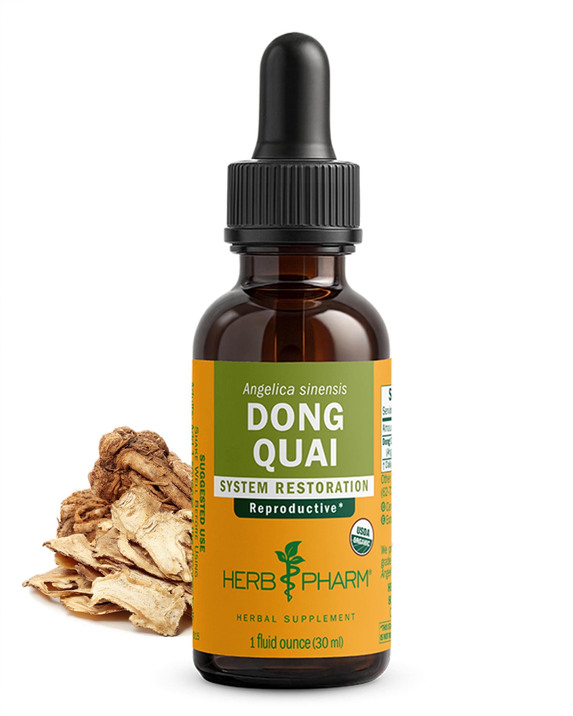 Herb Pharm Dong Quai Liquid Extract for Female Reproductive System Support, 1 Fl Oz