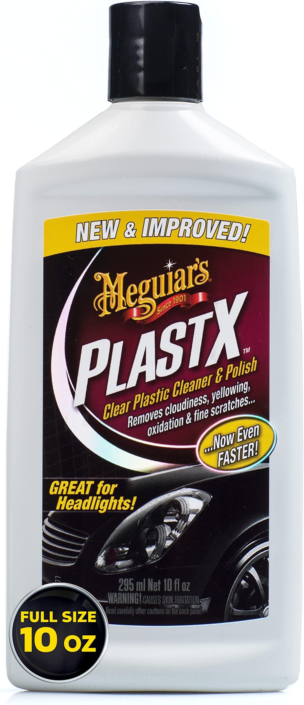 Meguiar's Clear Plastic Cleaner and Polish -10 Oz