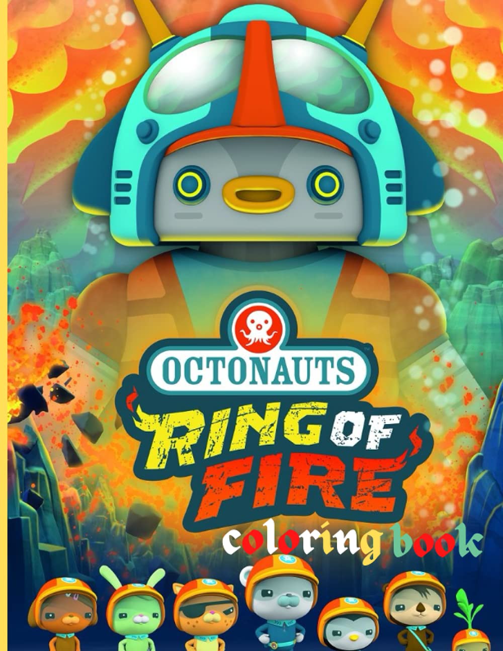 Buy OCTONAUTS RING OF FIRE coloring book Octonauts kids and Adults