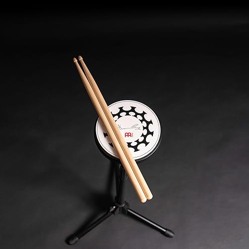 Miniatura 6 de Almohadilla de práctica de tambor de 6", de silicona  Rebote medio y volumen controlado para velocidad, potencia y precisión, logotipo clásico,