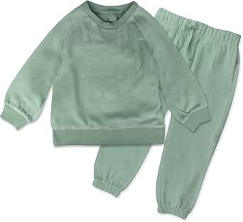 HonestBaby Organic Cotton Baby Sweatshirt and Jogger Set