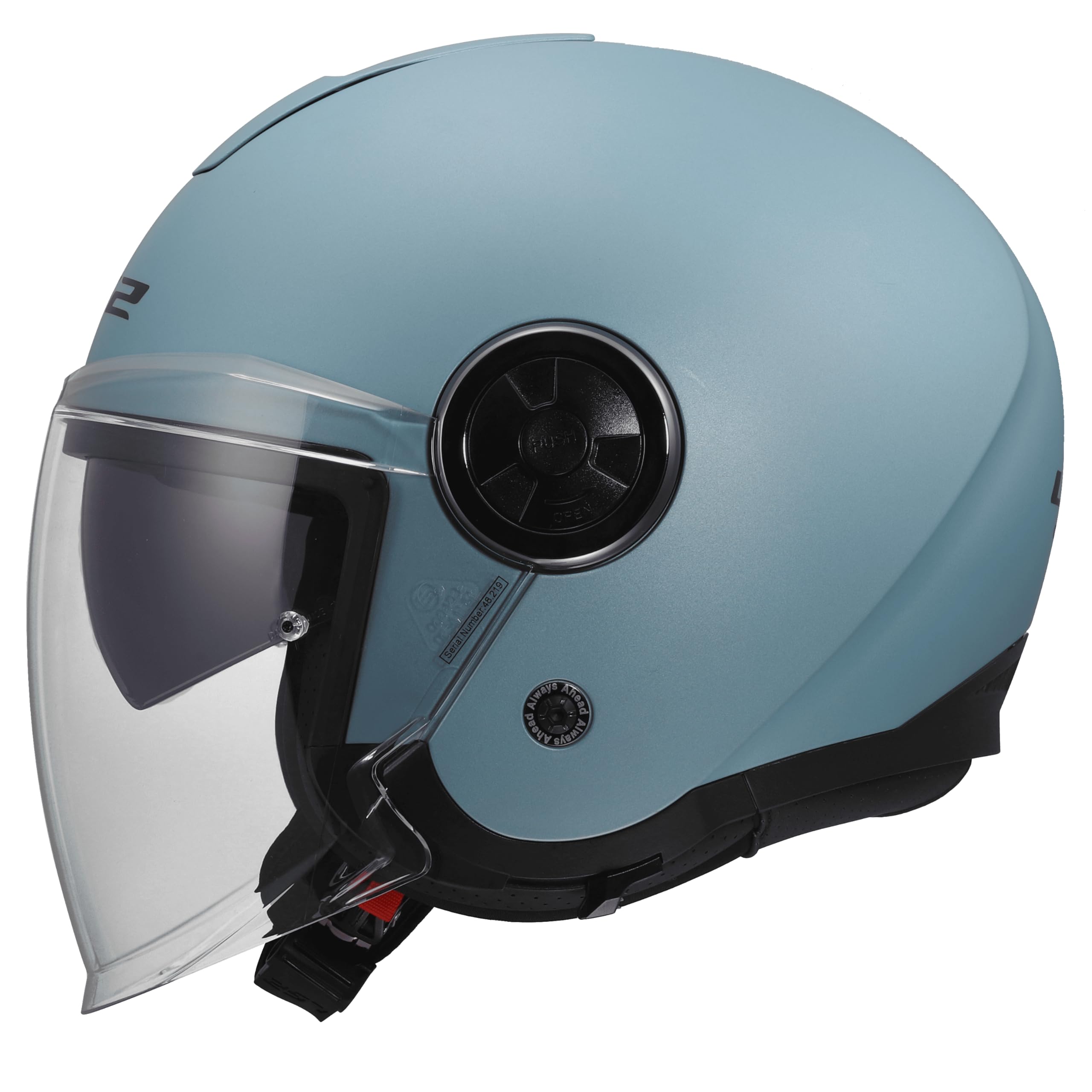 LS2 OF620 Classy Jet kask motocyklowy Solid Pearl Blue