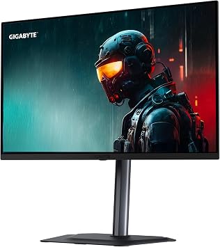 GIGABYTE MO27U2 26,5 QD-OLED Gaming Monitor, 4K UHD (3840x2160), 240Hz, 0.03ms GTG, HDMI 2.1 & DP 1.4, DisplayHDR True Black 400, HDR 1000 nits, KVM & USB-C, Dahili Hoparlör