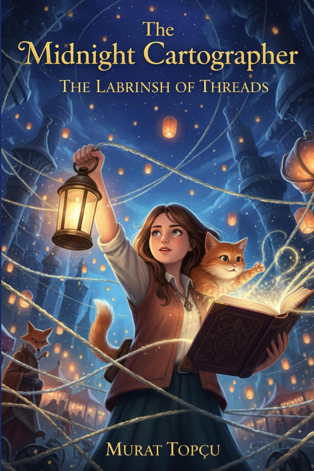 The Midnight Cartographer: Book Two – The Lantern of Lost Stories
