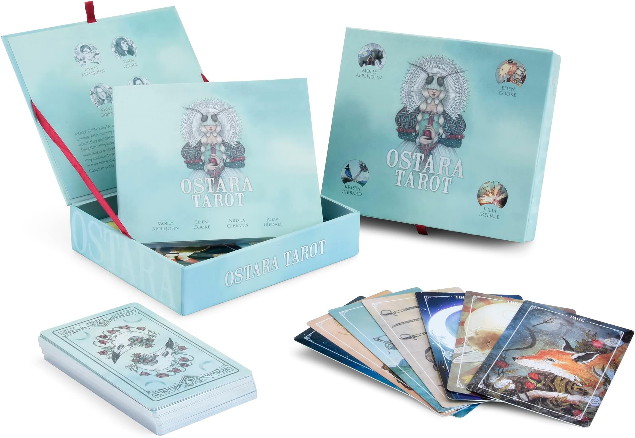 Ostara Tarot: (Tarot Kit Box Set with 78 Cards and Guide Book)
