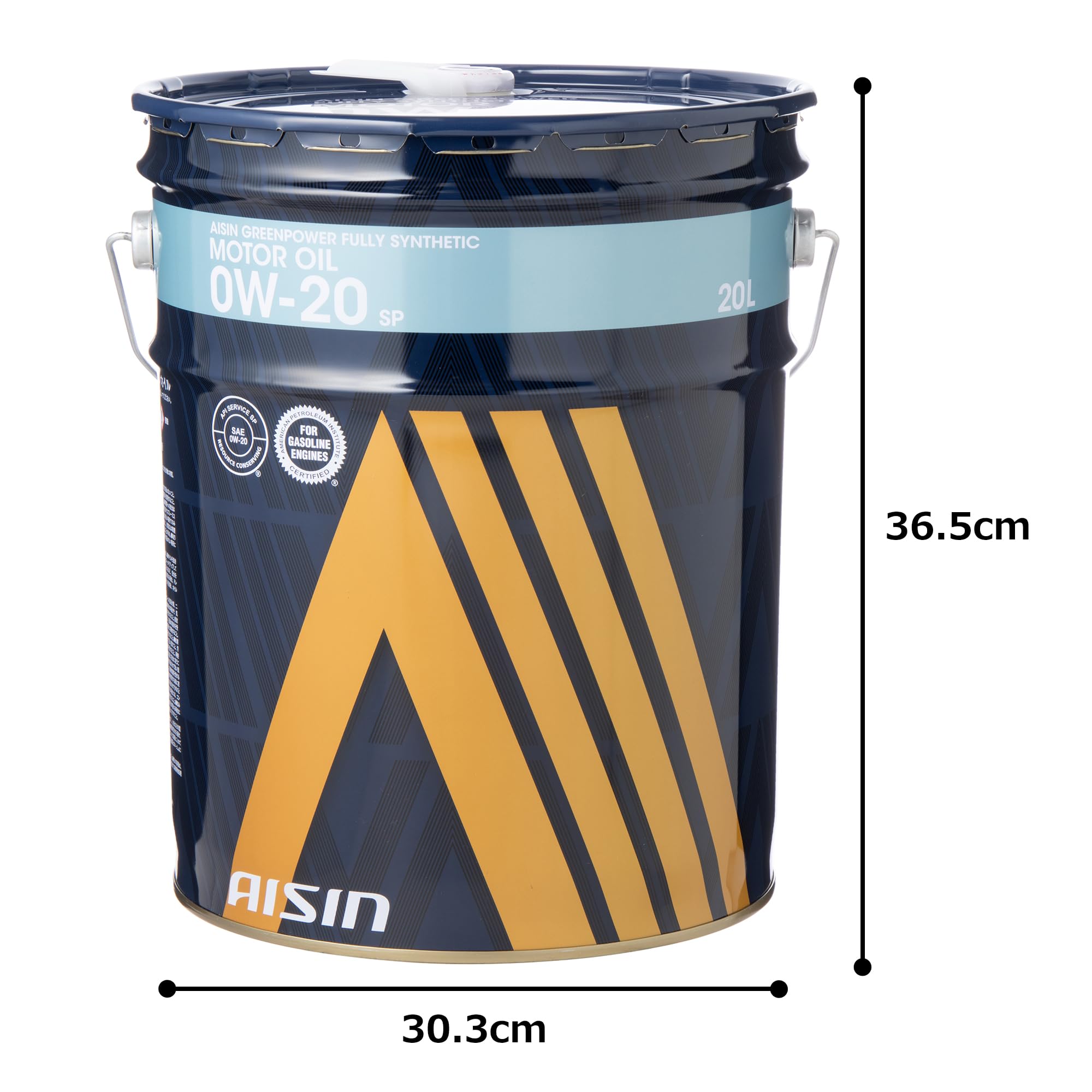 Amazon | アイシン(AISIN) 車用 ガソリン車用 エンジンオイル 0W-20