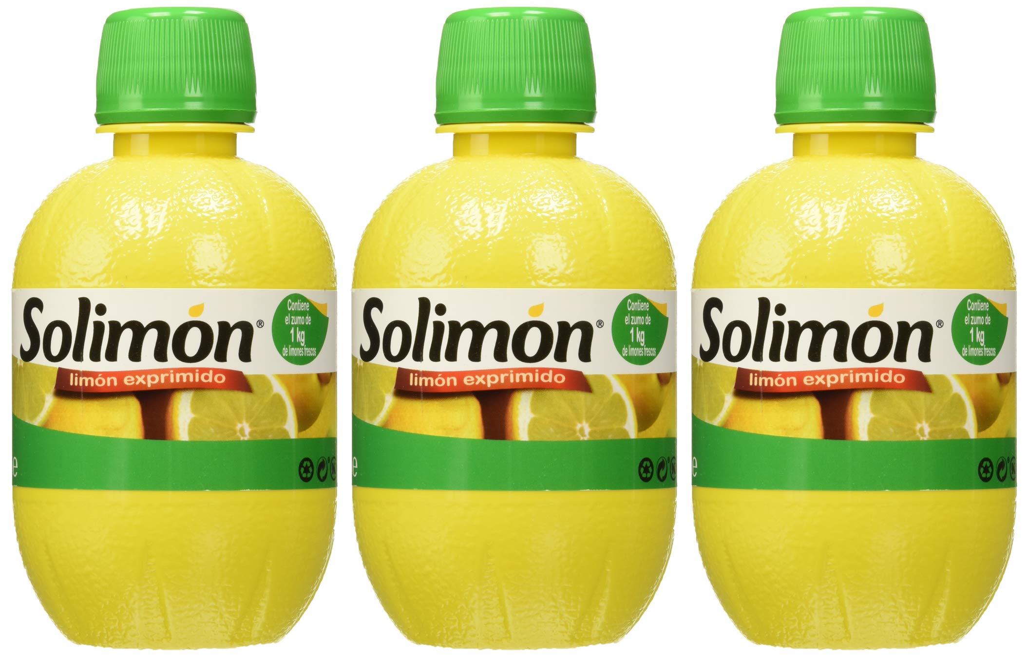 Solimon Zumo de Limón - 3 Botellas