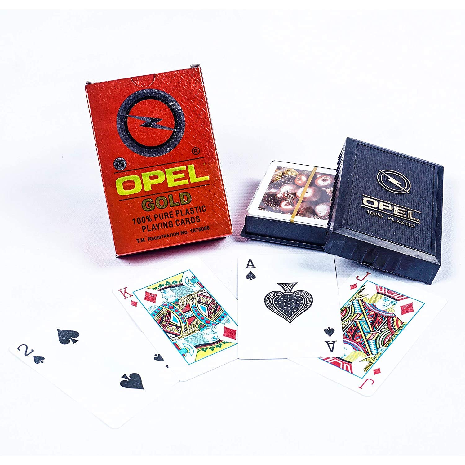 Opel Gold Plastic Playing Cards - Pack of 3 (B08KGF3DYZ) Amazon Price History, Amazon Price Tracker