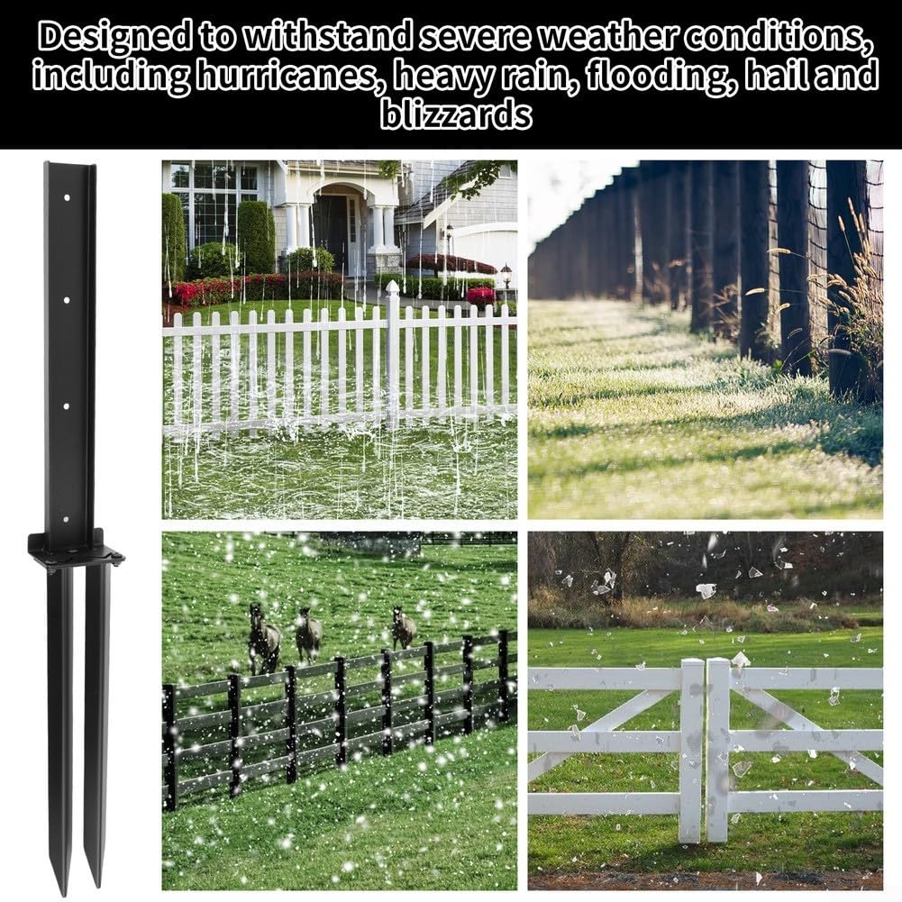 Verstärkter Zaunpfosten-Reparaturanker 80cm Verstärkter Zaunpfosten-Reparaturanker(2PC)