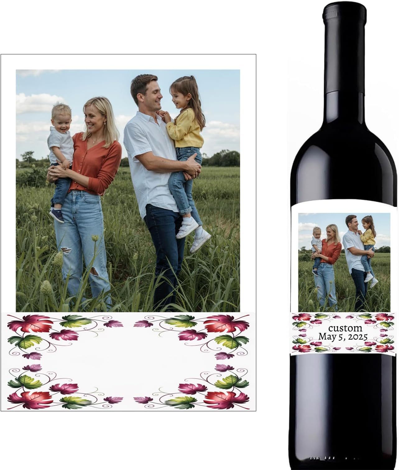 Custom Wine Bottle Labels - Quick Design Process | 3-Step Customization