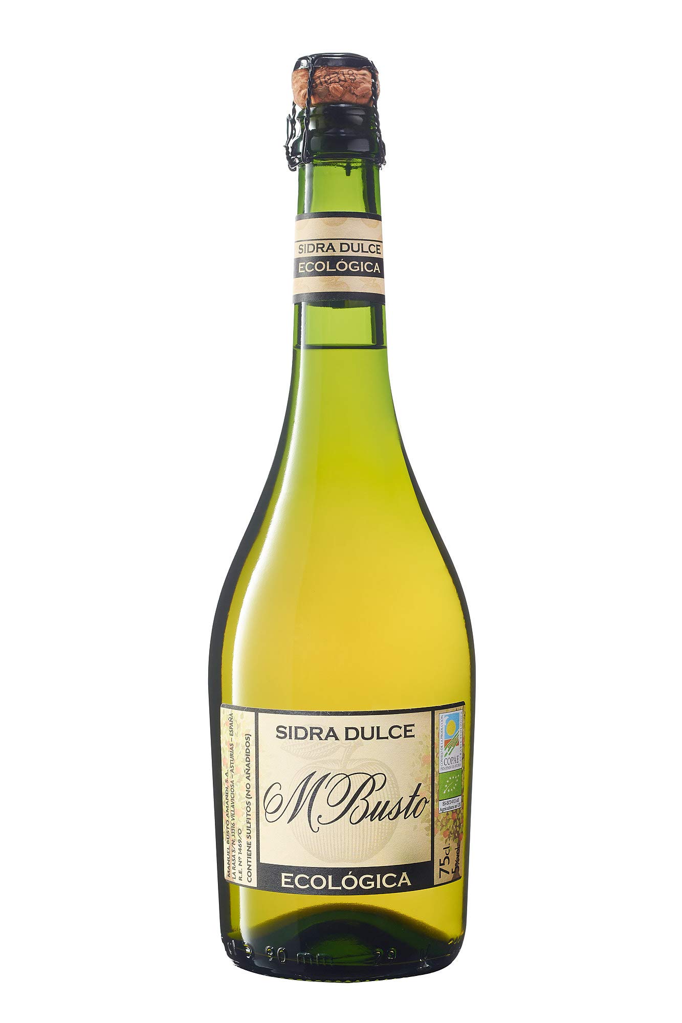 Sidra Ecológica M Busto Organic Cider 3x75cl