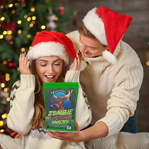 Miniatura 8 de Snacks gourmet de zombies  Cerebros, globos oculares, dedos, huesos y más  Golosinas temáticas de película y golosinas gruesas para Halloween,