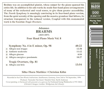 Silke-Thora Matthies, Christian Kohn, J. Brahms - Brahms