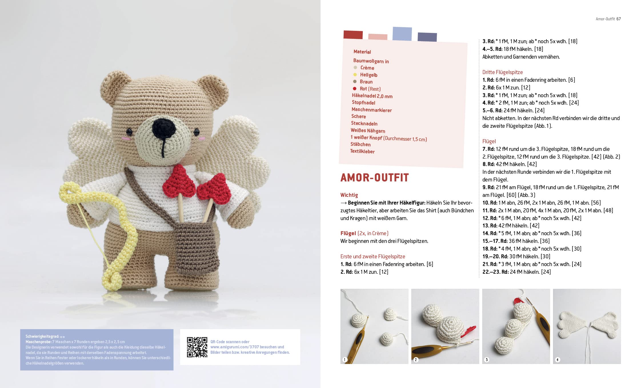 Tierisch süße Häkelfreunde – Amigurumi-Kleidung häkeln mit der Designerin Madelenón: Über 100 Outfit-Kombis: Ballett, Feuerwehr, Halloween, Weihnachten, Valentinstag und vieles mehr
