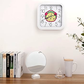 Amazon.co.jp: コジコジ 置時計 スクエアクロック 電波時計