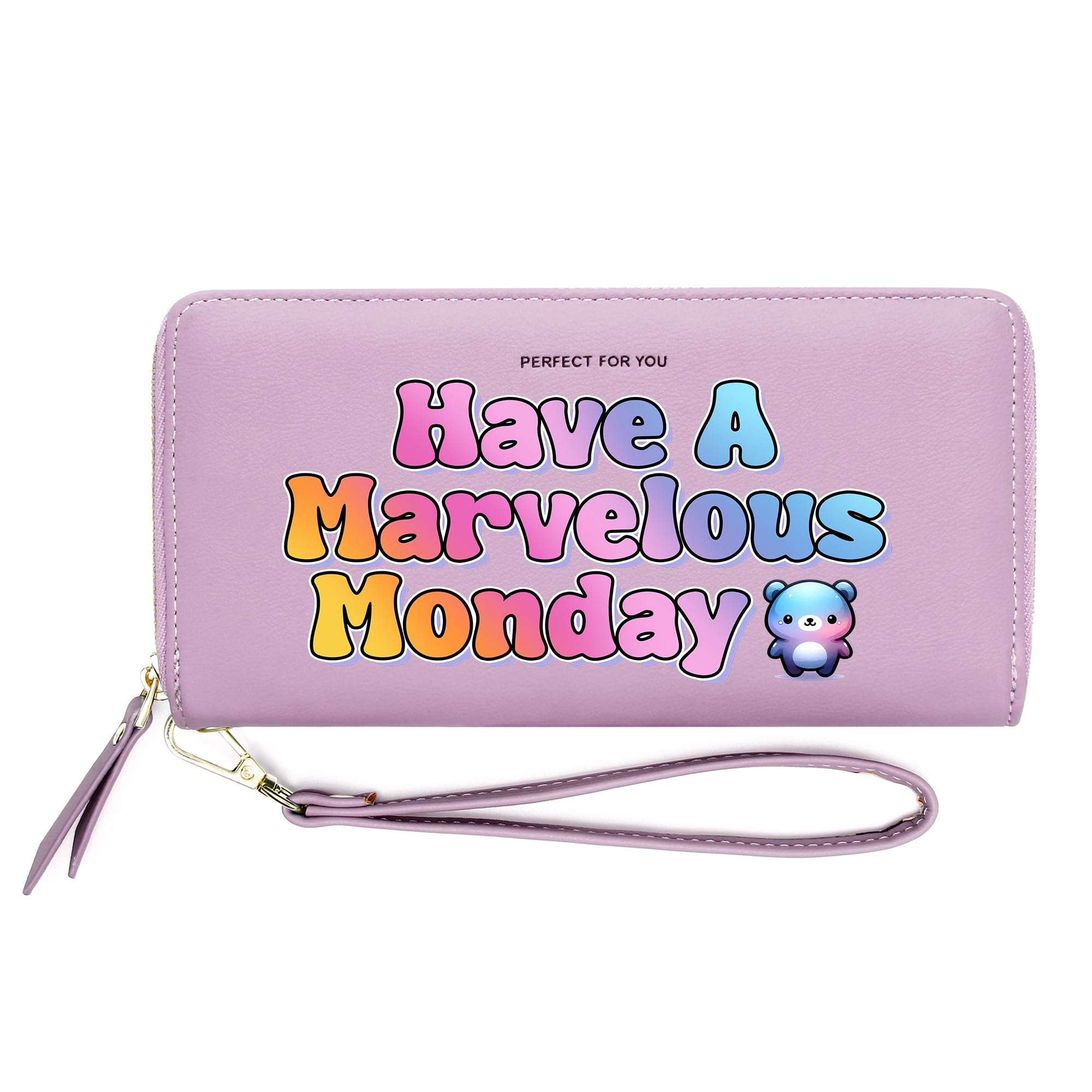 InsWork Customized Women Wallet Mixed Theme,Birthday Gift, Holiday Gift for Son, Daughter from Parent, Grandparent, Graduation Gift for Him Her 1257s