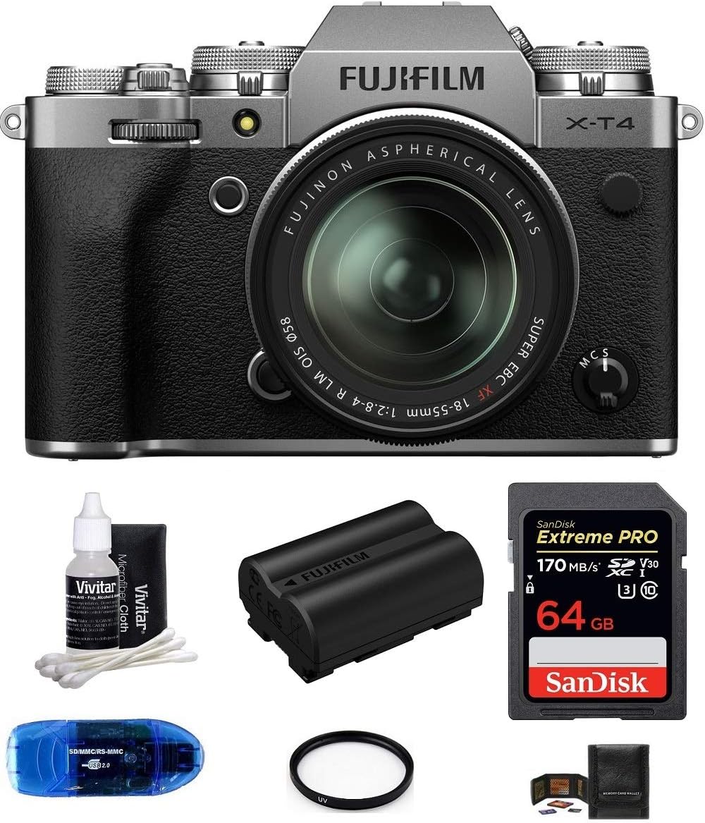 Amazon Canada Fujifilm XT4 Mirrorless Digital Camera with XF 1855mm