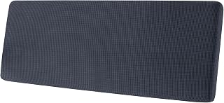 SYLC Non-Slip Stretch Sofa Cover Jacquard Cover,Caravan Sofa Cover Protector Cushion Cover (Dark Grey,Backrest)