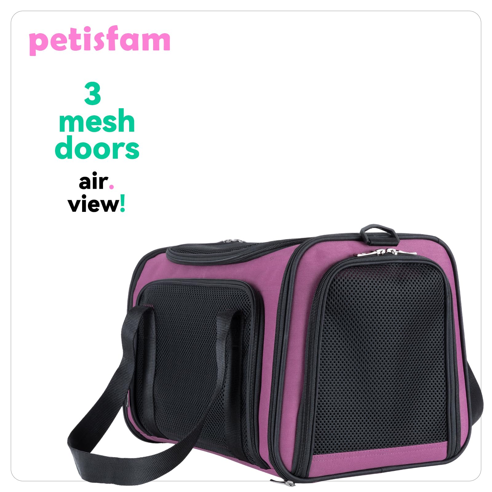 Transportbox für mittelgroße Katzen und kleine Hunde