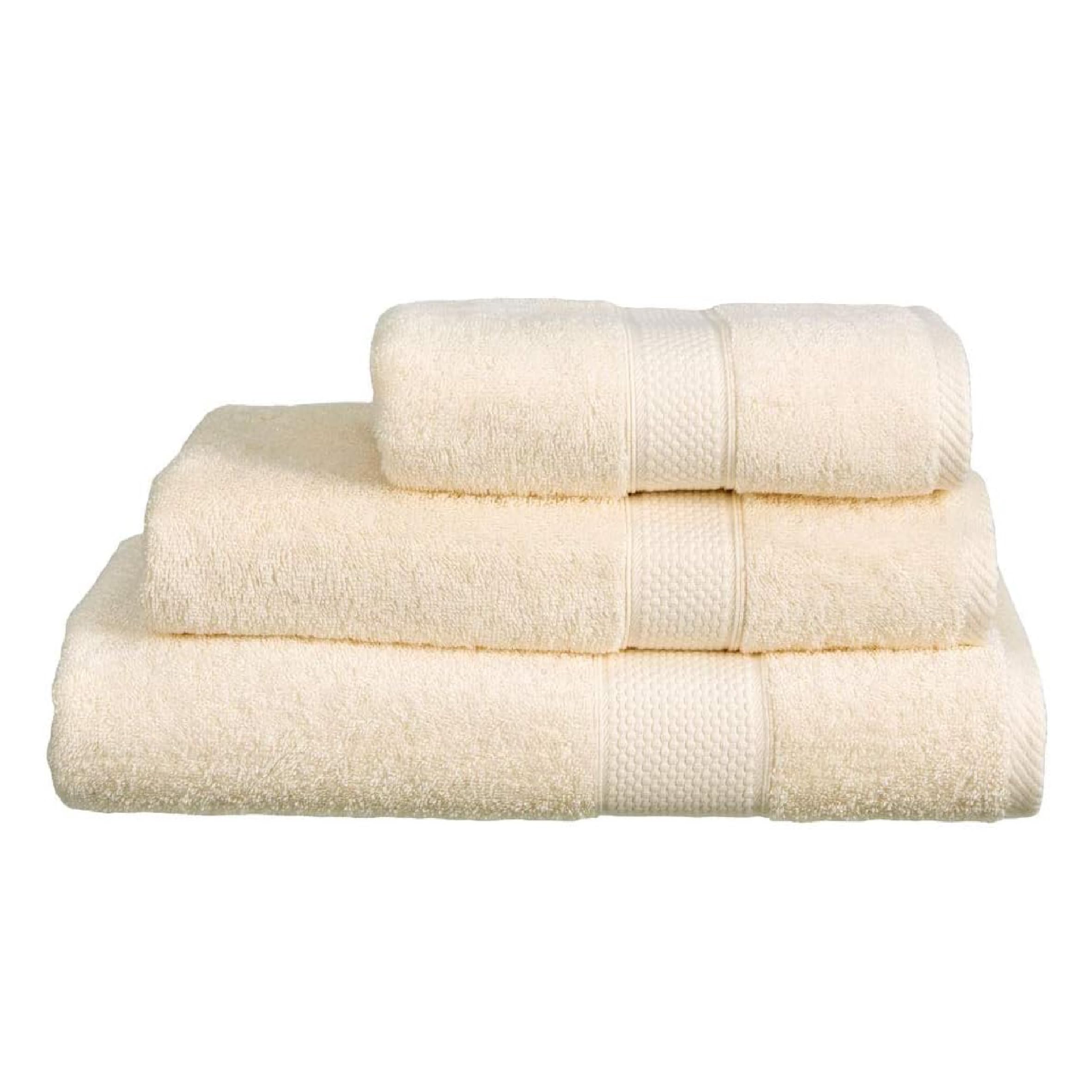Linens Limited Cream - Hand Towel For Bathroom And For Kitchen, Great As Face Towel, Guest Towel, And More, Turkish Cotton, Soft And Luxurious, Super Absorbent, Machine Washable (Cream)