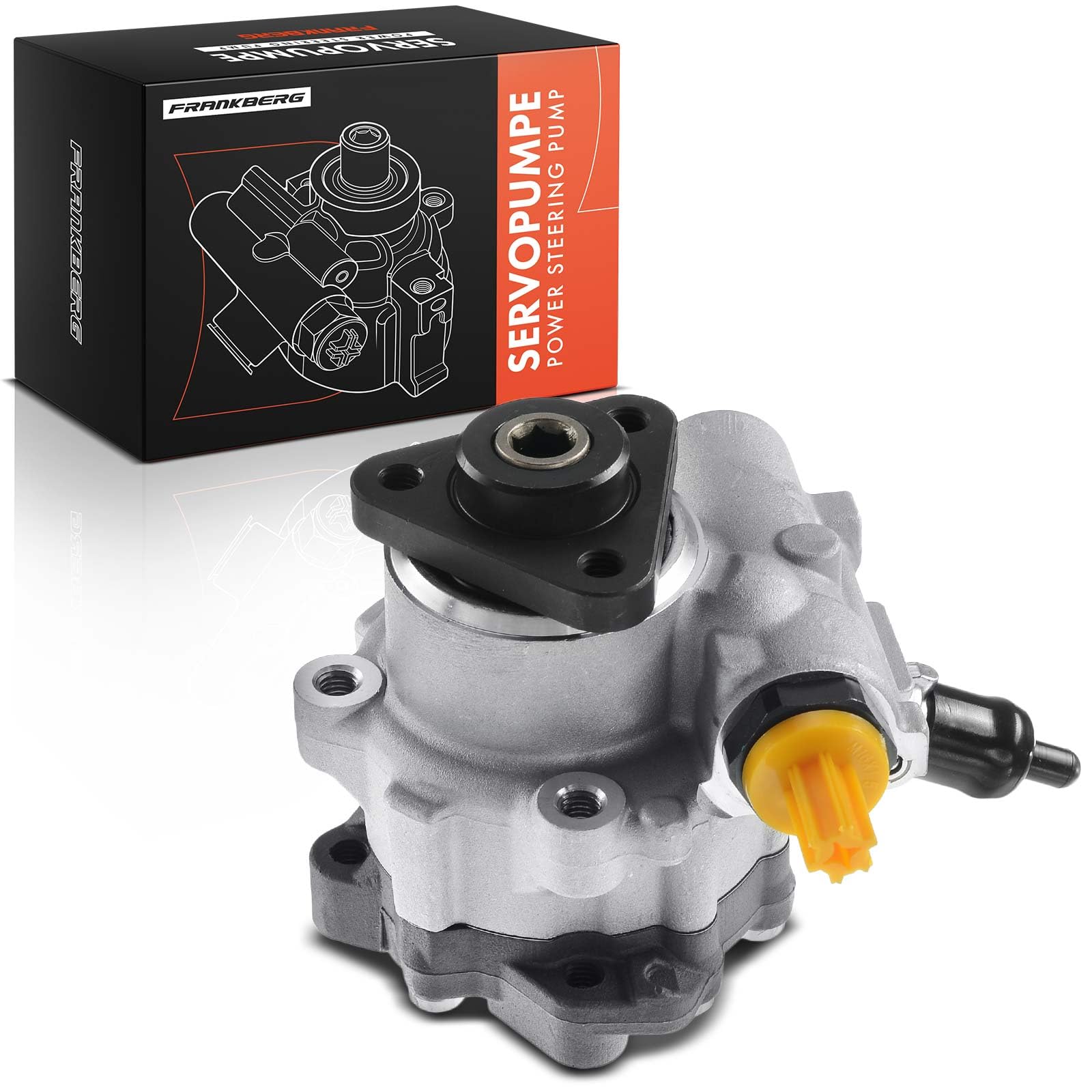 Frankberg Pompe de direction assistée, pompe hydraulique, système de | Compatible avec: Coupé Série 3 E92, Série 3 Touring E91, Série 3 E90, Série 3 Cabriolet E93