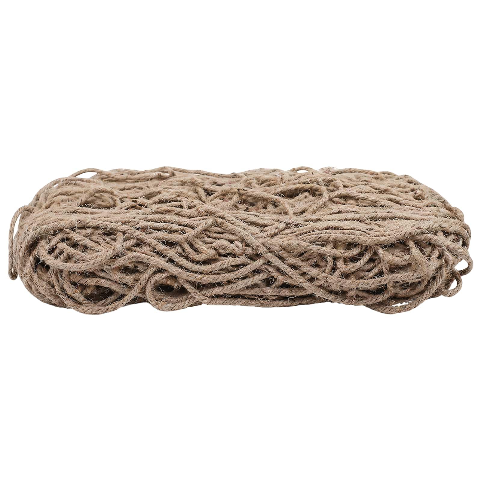 Jute Pflanzenstütznetz Natur 2 x 25 m 100% Tossa