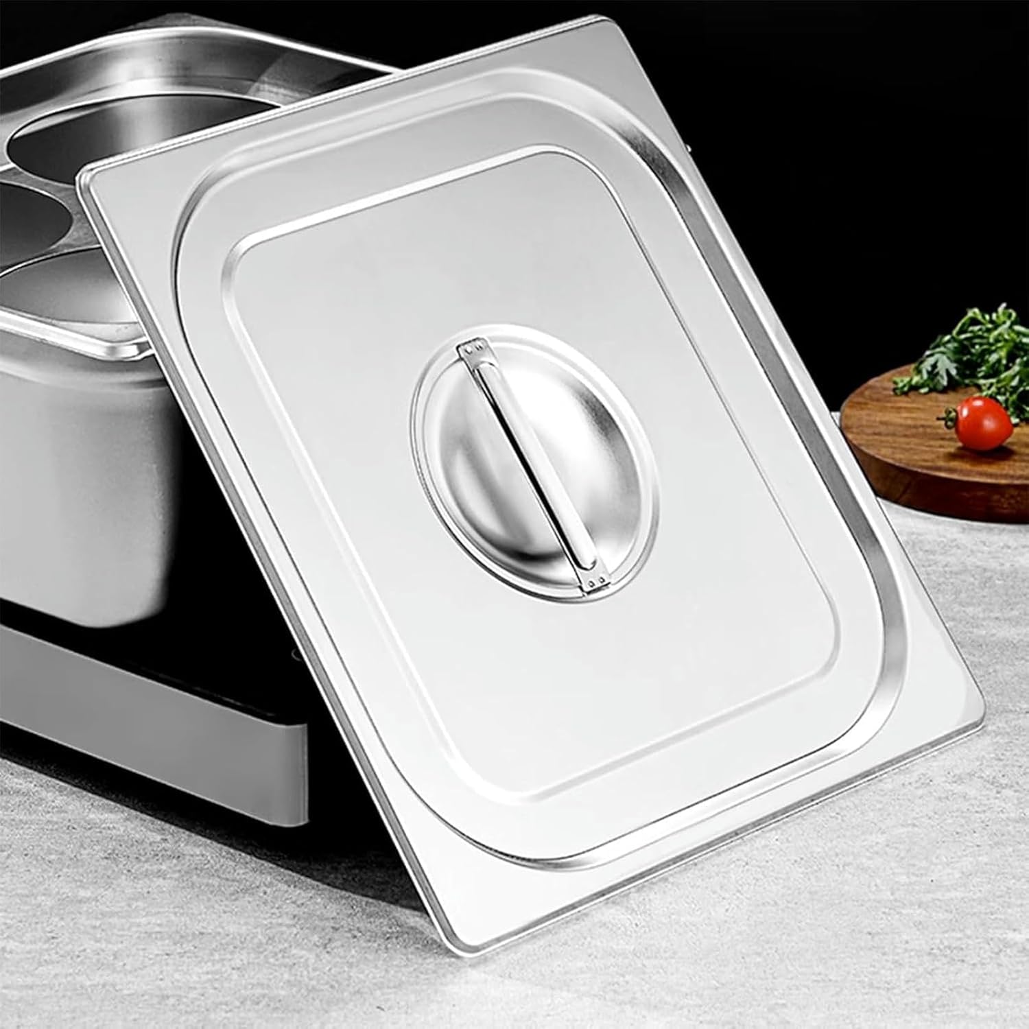 Commercial Pasta Cooker Insert Set, 2/4/6 Holes Stainless Steel Multipurpose Stock Pot for Cooking Vegetables, Seafood- Cooking Pot with Lid Suitable for Soups, Stews and Pasta,2 Holes-1