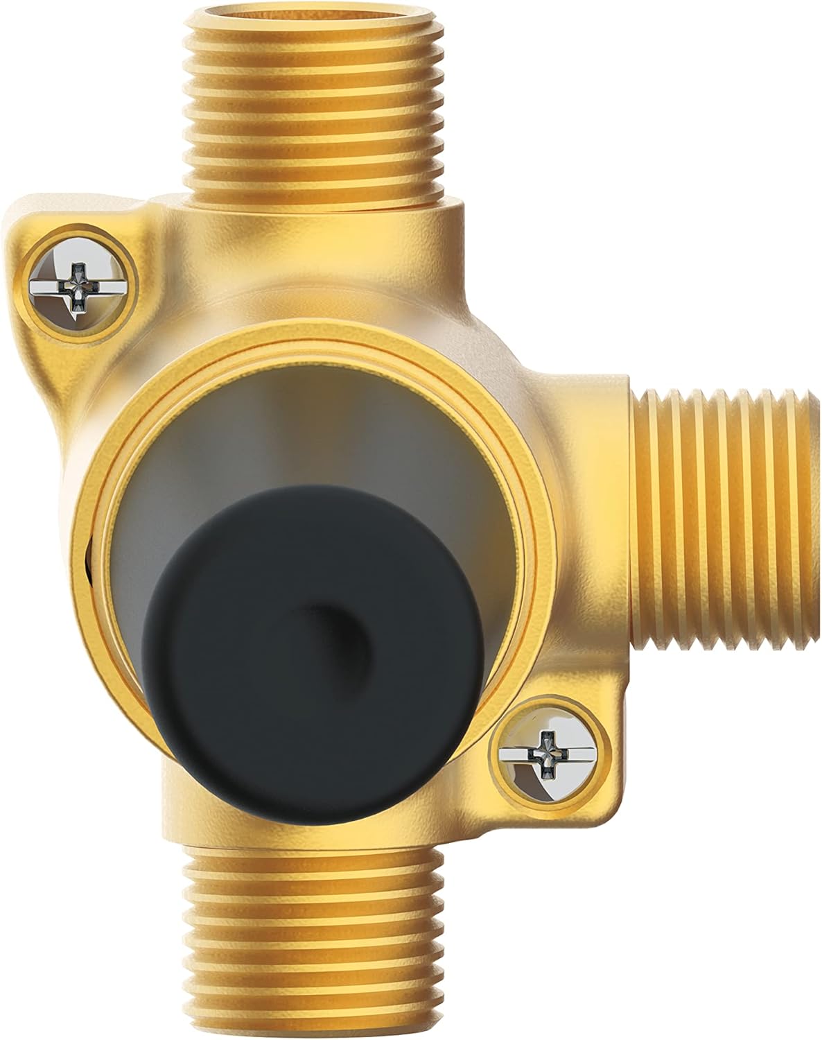 Gerber Single Handle 1/2" 3-Port/2-Outlet Diverter Valve 3 Position Valve (Pause/Individual)