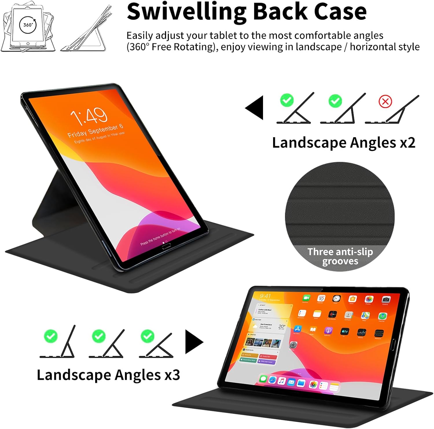 Case for iPad Pro 12.9 Inch 6th/5th/4th Gen (2022/2021/2020),360 Degree Rotating Protective Stand Cover with Auto Wake/Sleep for iPad Pro 12.9,Pink Glitter Cheetah Prit