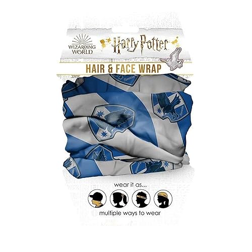 Miniatura 21 de Spoontiques Slytherin - Pañuelo multifuncional, diadema, banda para el cabello, polaina y bufanda