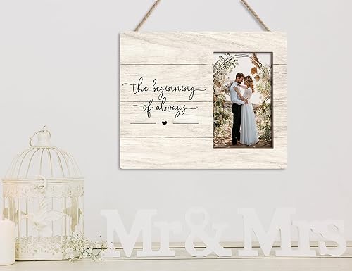 Miniatura 4 de Regalos de compromiso de Orchroma para parejas, regalos de boda para parejas, marcos de fotos de compromiso para el Sr. y la Sra. recién