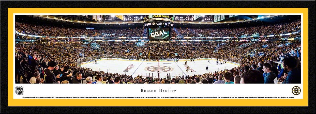 Boston Bruins - NHL Panoramic Poster and Wall Décor by Blakeway Panoramas