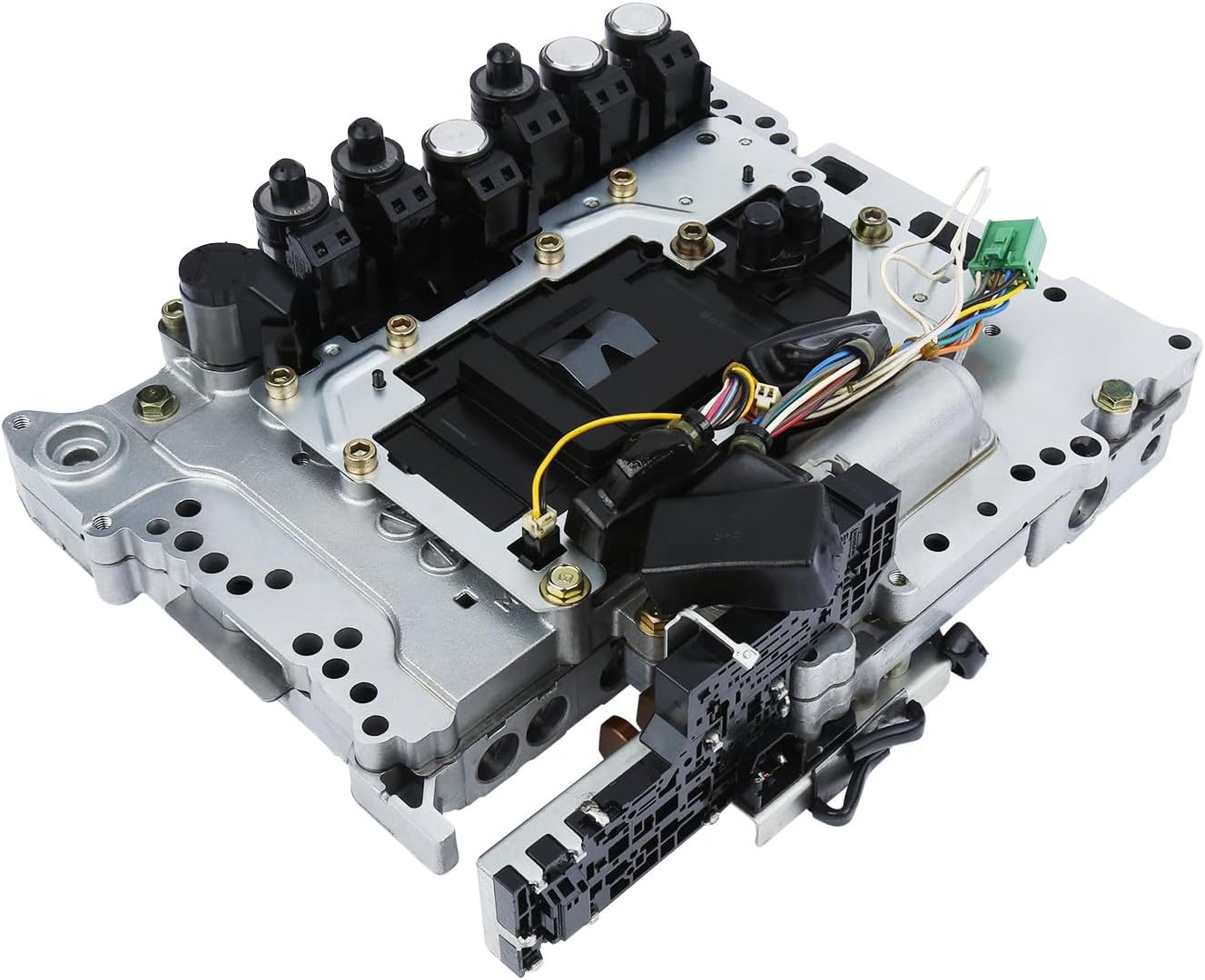 ((It is used and full of oil ))RE5R05A Valve Body Transmission Solenoid TCM TCU For Nissan Xterra Pathfinder Armada Frontier Titan FX35 G35 Renewd