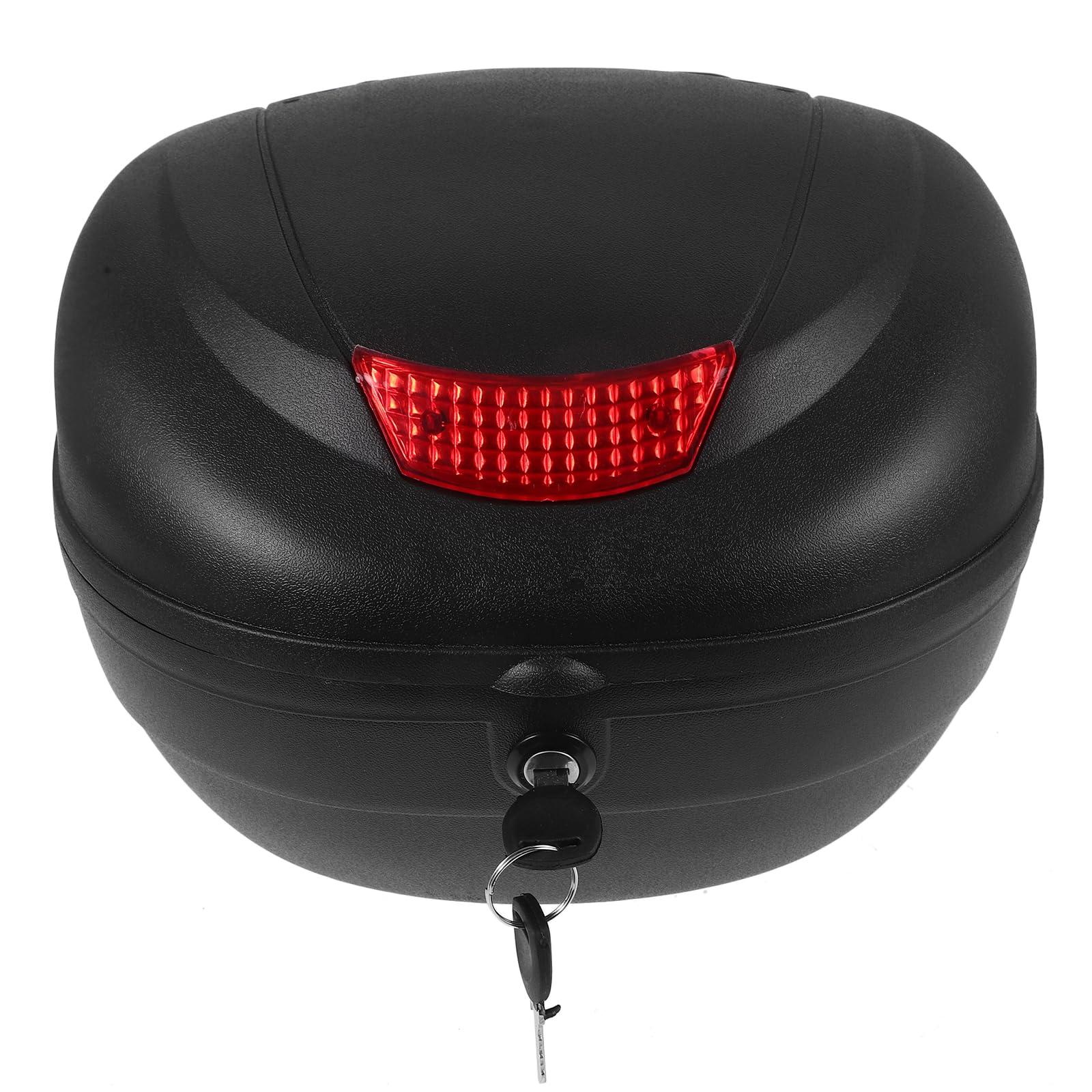 Top case moto en plastique noir grand volume étanche - 8