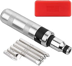 MAXPOWER Tournevis a Frapper 8 Pièces Tournevis à Frapper Professionnel avec Embouts Carrés Conducteurs 1/2"