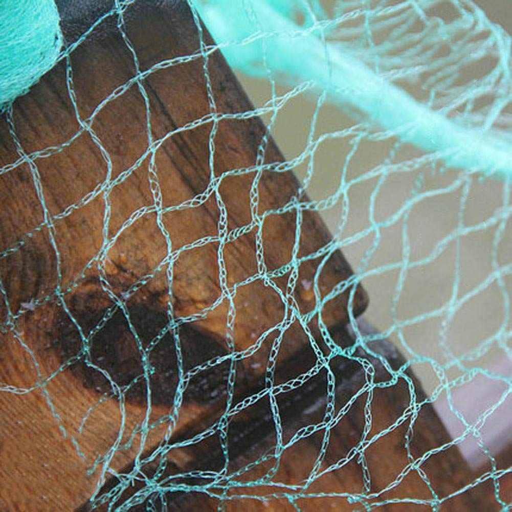 Malla AntipáJaros Netting Reutable Garden Net Cercado para árboles frutales Protección de Verduras (Size : 4 x 10m)