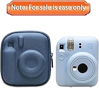 Vista 8 de Funda LTGEM Compatible con Fujifilm Instax Mini 12/11 / 10/9 / 8/7 / 7+ Cámara Instantánea y FUJIFILM Instax Mini Instant Flim con Correa