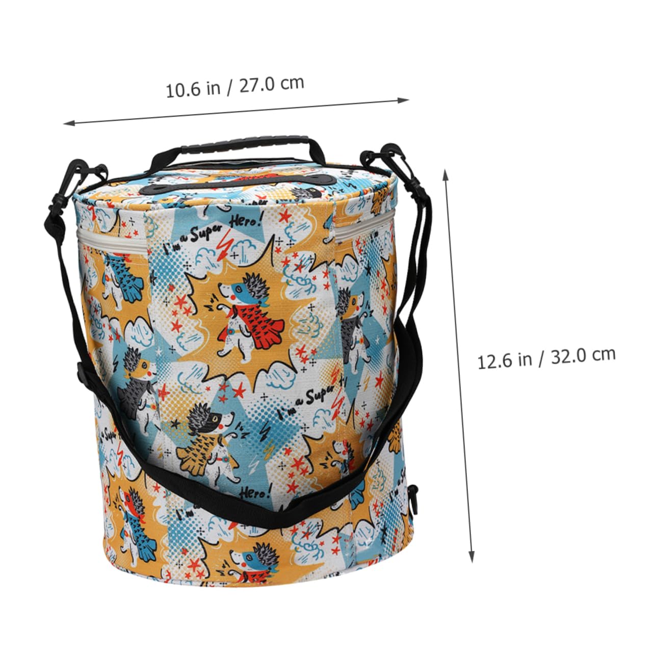 Bolsa de Almacenamiento de Lana para Tejer, 600d Oxford, Portátil