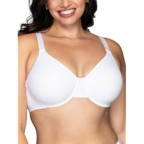 Vanity Fair Women's Beauty Back Smoothing Minimizer Bra, Minimizes Bust Line up to 1.5", Non Padded Cups up to H