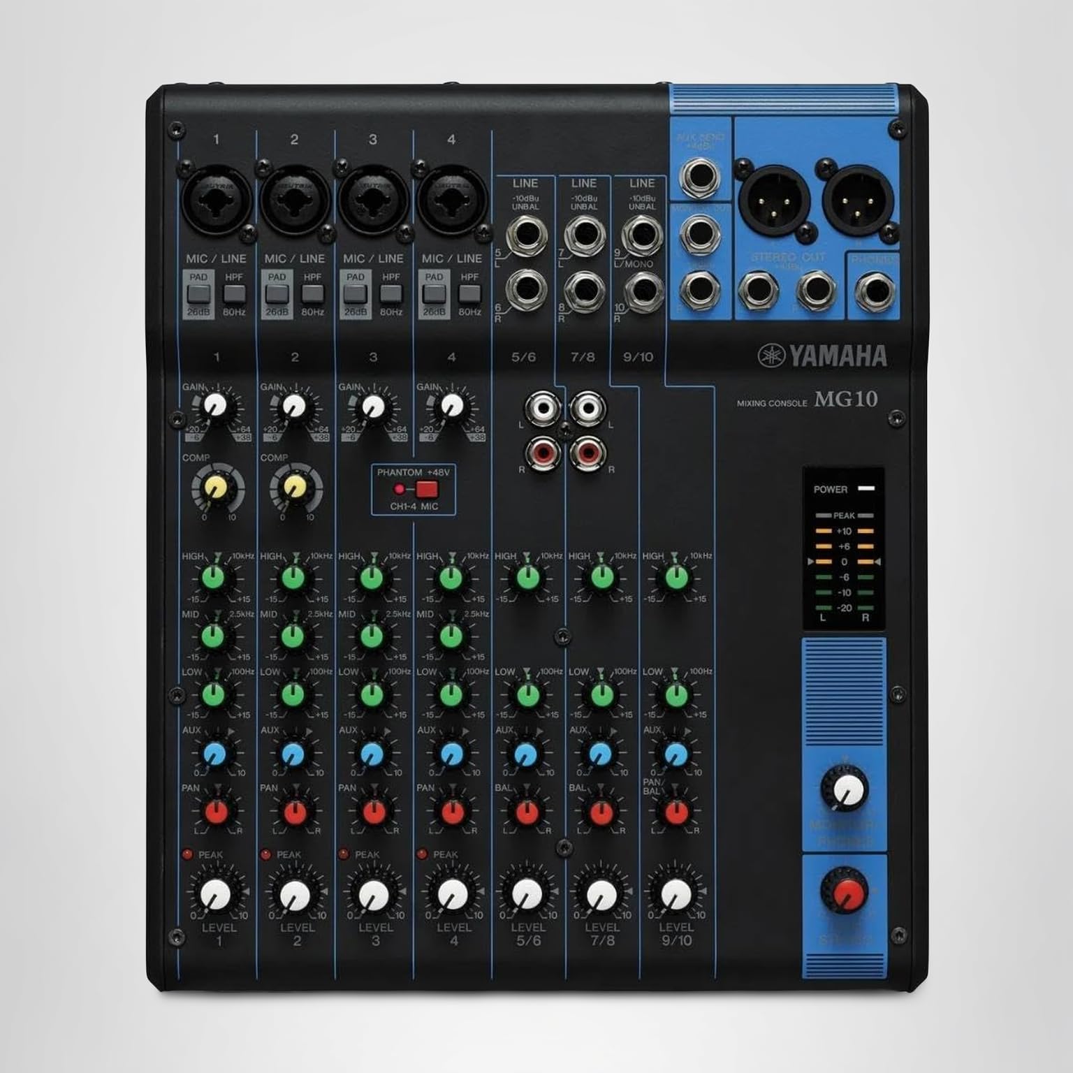 Amazon.com: 10 Channel Analog Sound Table Mg10 Yamaha, Yamaha