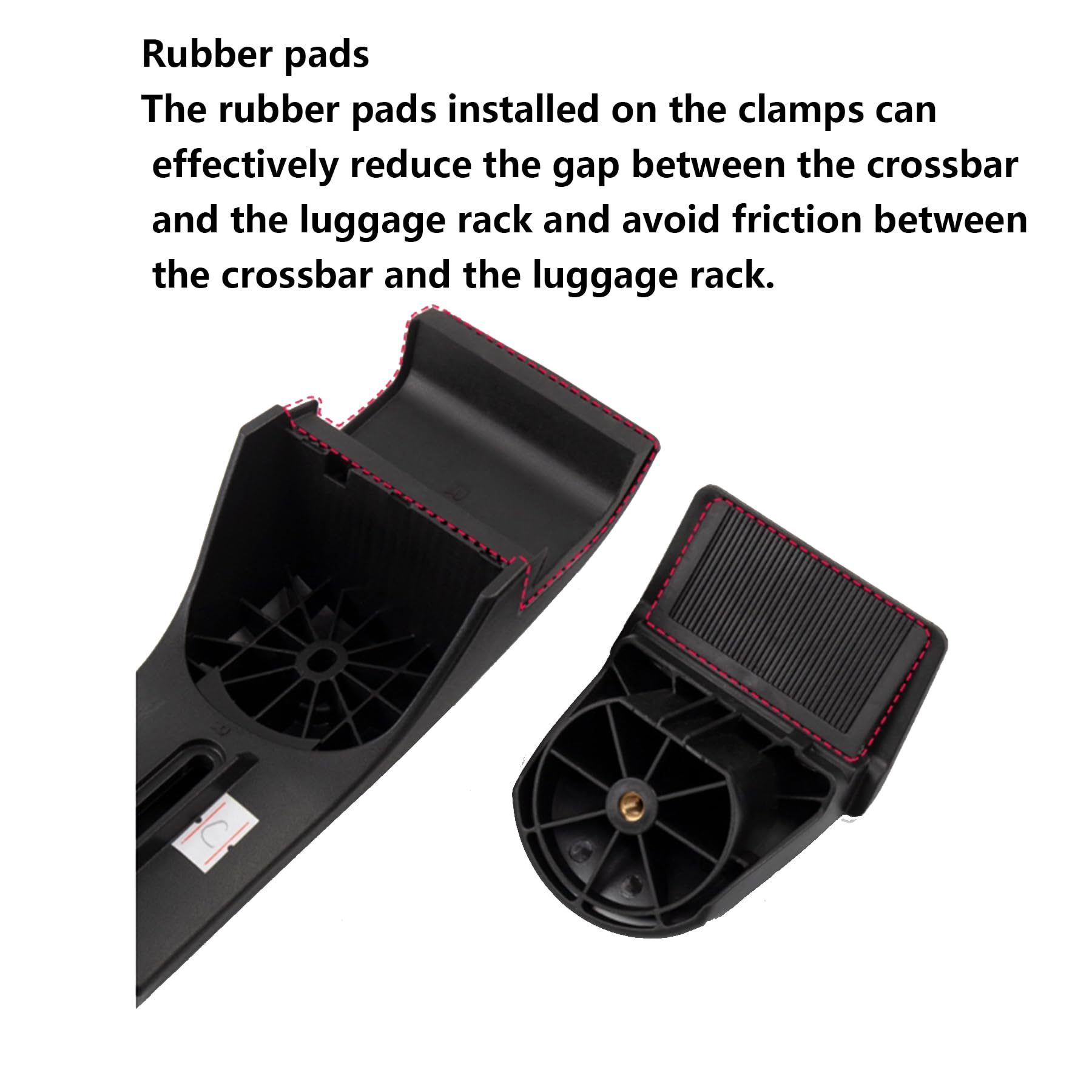 dla 20-22 Bronco Sport, aluminiowe bagażniki poprzeczne, bagażnik dachowy na relingi dachowe, do rowerów, kajaków, bagażników