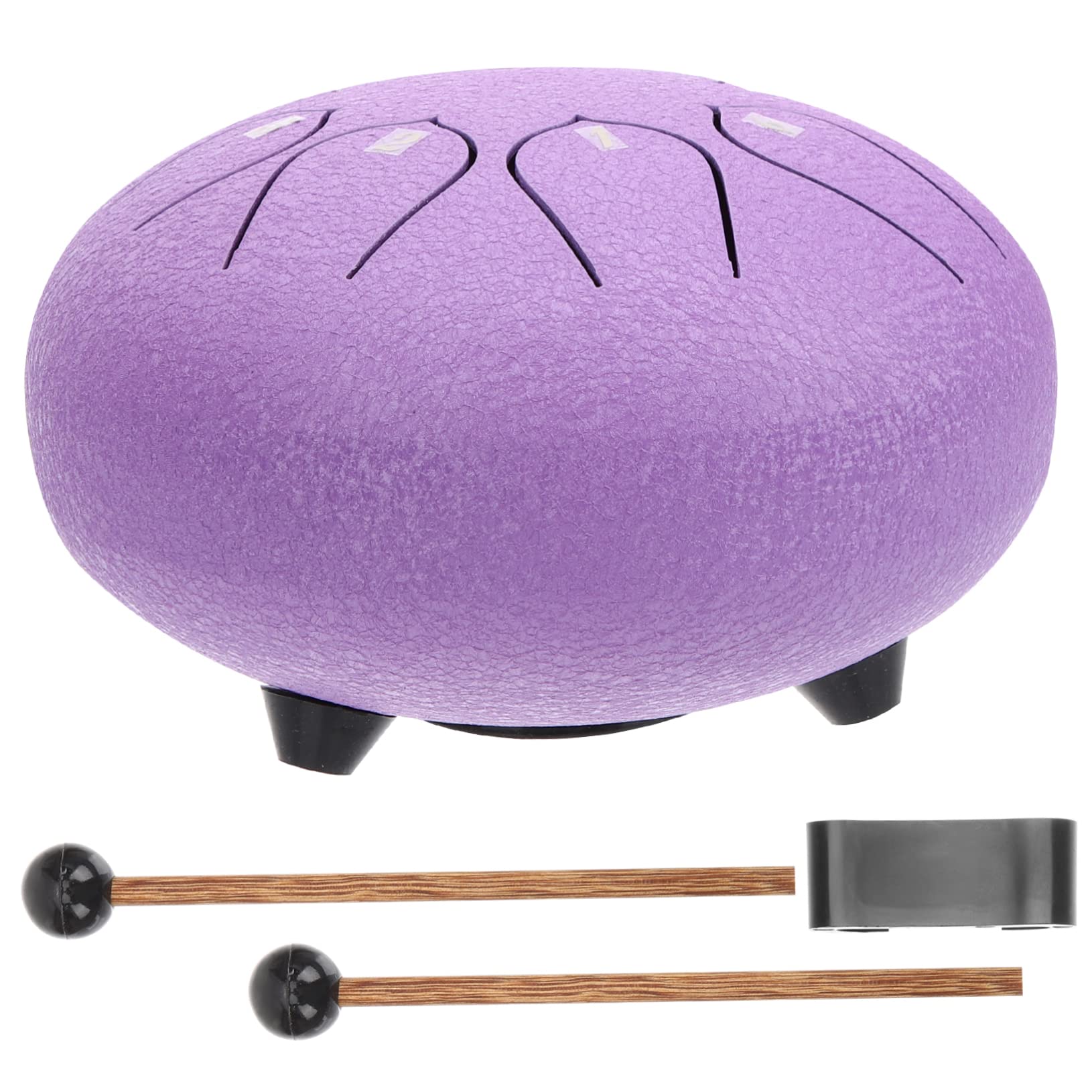 Yardwe Ethereal Steel Tongue Drum Hand Drum Portable Percussion Instrument for Relief Relaxation and Fun for Beginners and Professionals